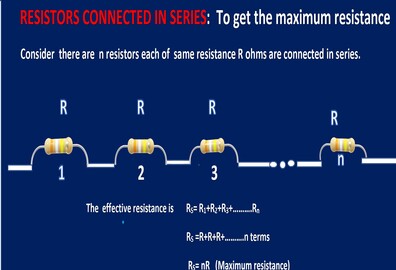 RATIO OF  MAXIMUM TO MINIMUM RESISTANCE