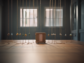 Tension and Acceleration Calculation for Pulley System with Blocks and Table